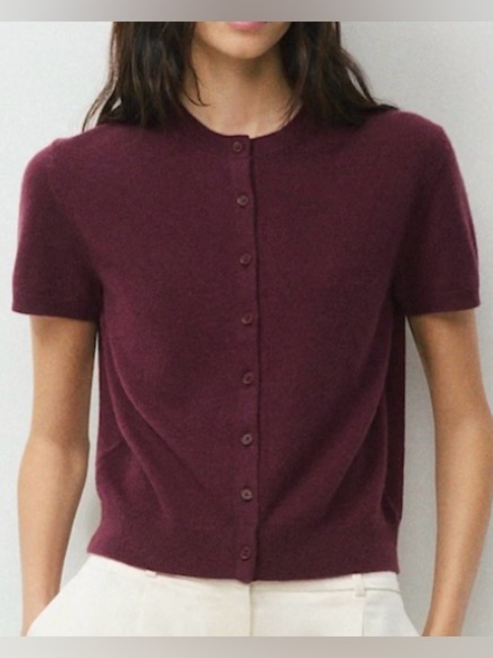 Aritzia Cashmere Cardigan. Size M - Picture 2 of 9